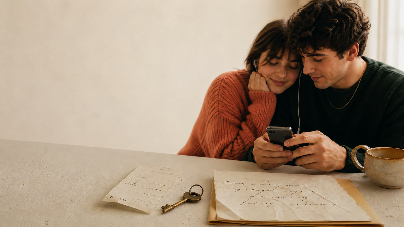 personalized anniversary song made from a relationship story